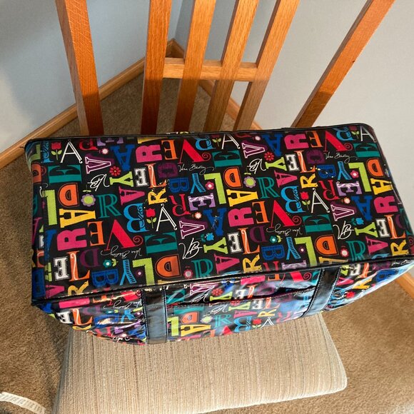 Vera Bradley A to Vera Oversized Duffle/Weekender Trolley Sleeve - Picture 7 of 15